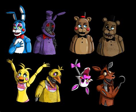 female five nights at freddy's characters|More.